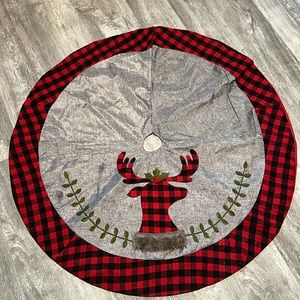 Plaid Deer Tree Shirt